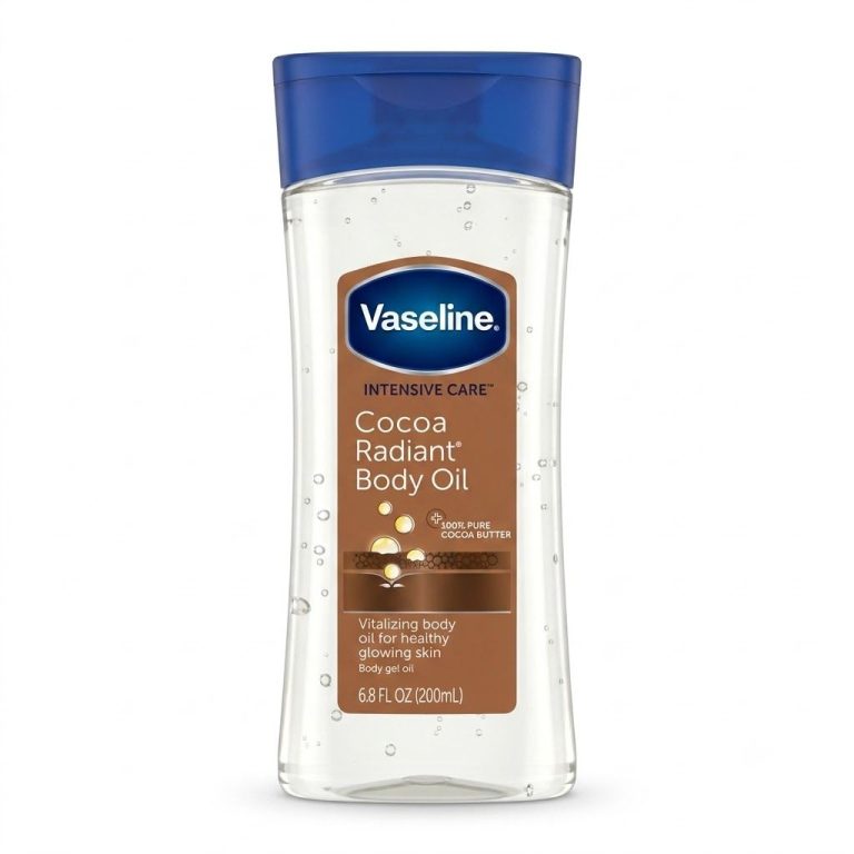 فازلين زيت تبيض الجسم بنكهة زبدة الكاكاو 200ML